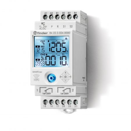 SMARTTIMER Ceas programator cu programare din telefon cu functia NFC 90…264V ca/cc