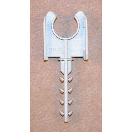 Clips fixare tub 23mm cu diblu lipit ( nu necesita surub)