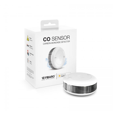 Senzor de monoxid de carbon co wireless bluetooth - certificat apple homekit 
