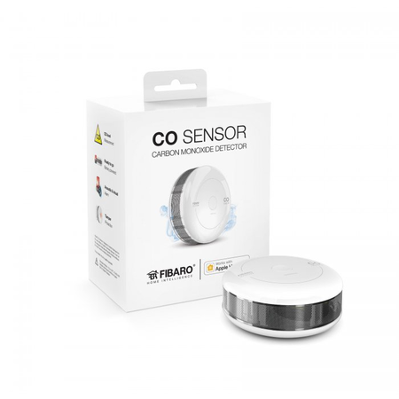 Senzor de monoxid de carbon CO wireless bluetooth - certificat Apple HomeKit 