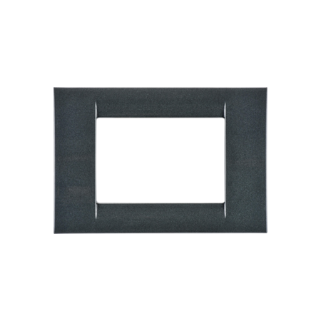Placa ornament Virna - tehnopolimer gloss finish - 2 module- METALLIC SLATE - SYSTEM