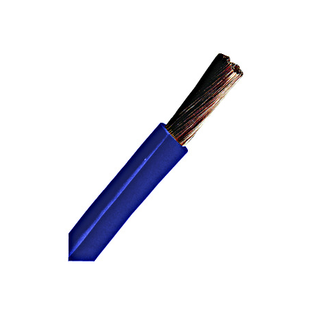 Conductor flexibil cu izolaţie din pvc h07v-k 1,5mm² albastru inchis