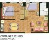 Combined Studio Model Floor Plan