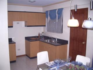 kitchen w/ cabinets