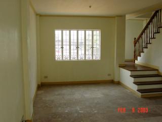 Living room w/ Marble flooring