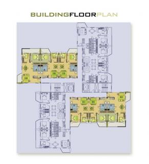 Building floor plan