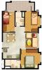 3 bedroom floor plan