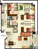 3 bedroom floor plan