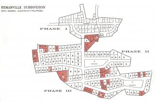 REMARVILLE SUBDIVISION MAP