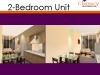 two bedroom unit