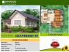 Cranberry 50sq.m floor area/min.lot area 120sq.m