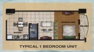 1 Bedroom Unit with balcony