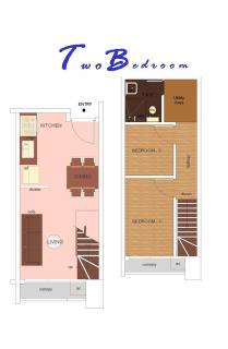 sophia tower- two bedroom plan- affordable condominium