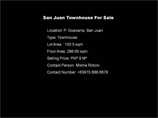 San Juan Townhouse