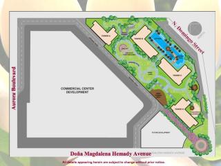 The Magnolia Town Square is five hectare development envisioned to be self-contained community composed of a residential area and a mall.