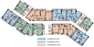 8th to 10th floor Plan