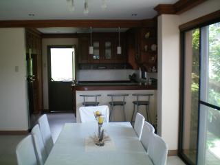 dining and kitchen