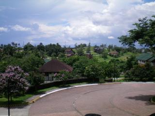 view of golf from family terrace