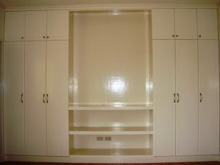 Master's BR cabinets