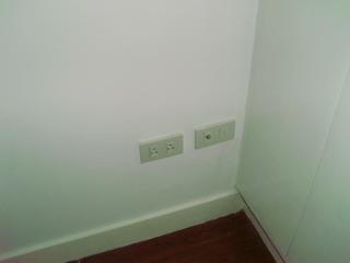 outlet for cable & tel. for every room