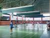 covered badminton court