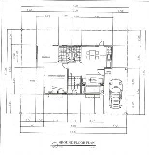 Jasmin Model - Ground Floor Plan