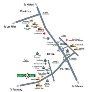 Santa Rosa Estates Map