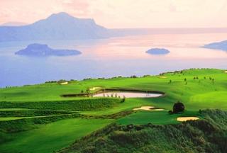 View of Taal Lake