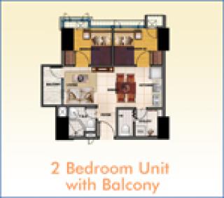 2 Bedroom - Balcony