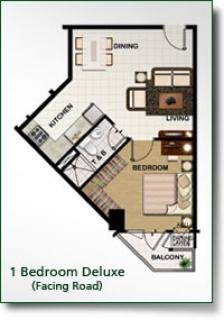 1 BedRoom Deluxe Facing Road