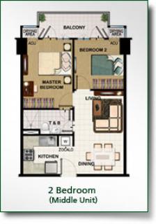 2 BedRoom Middle