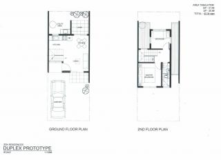 Duplex Floor Plan