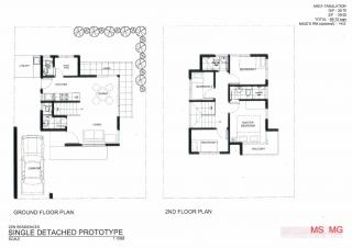 Single Detached Floor Plan 