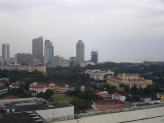 View from the 26th floor of Zen Towers Condominium