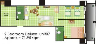 two bedroom de lux