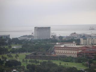 Overlooking the Historic Manila Hotel