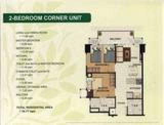 2 Bedroom Corner Unit