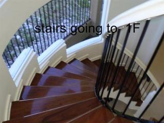 GOING UP STAIRS