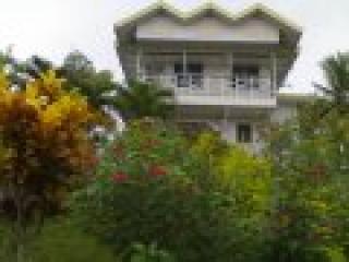  2,282 sqm. white sand beach fron House and Lot in Catagman, Samal 