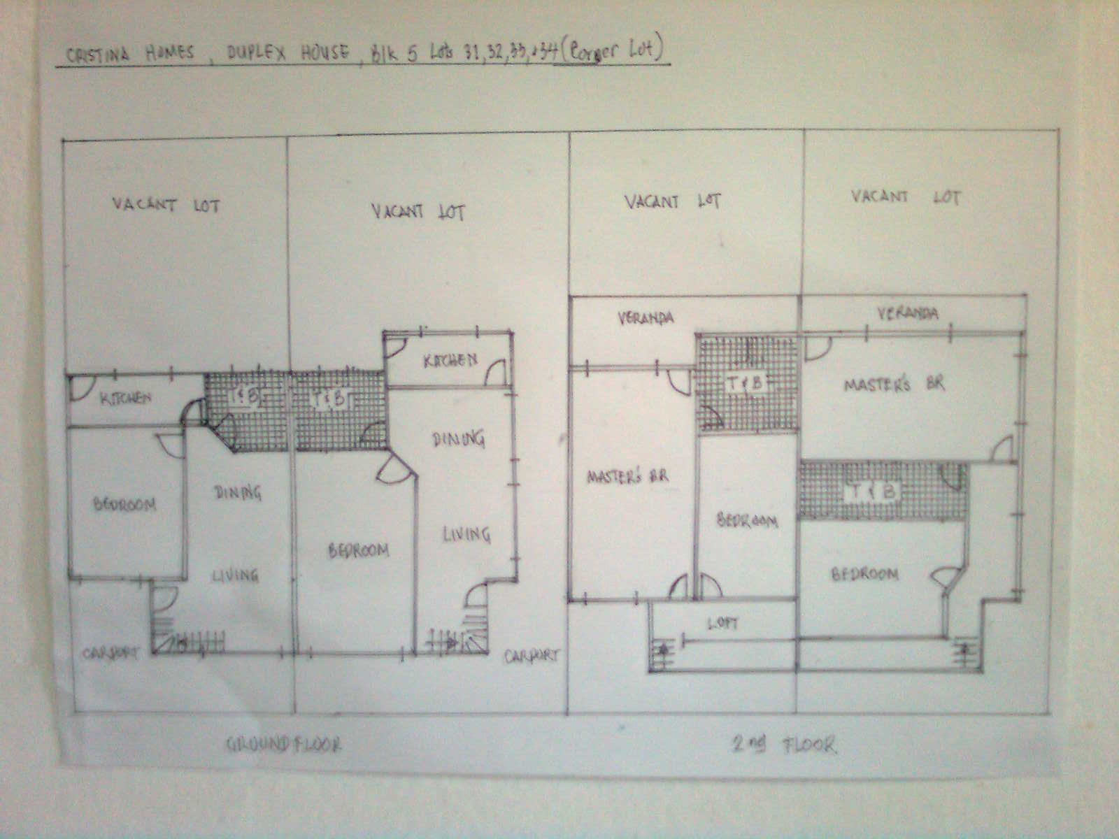 floor plan (ground & 2nd floors)