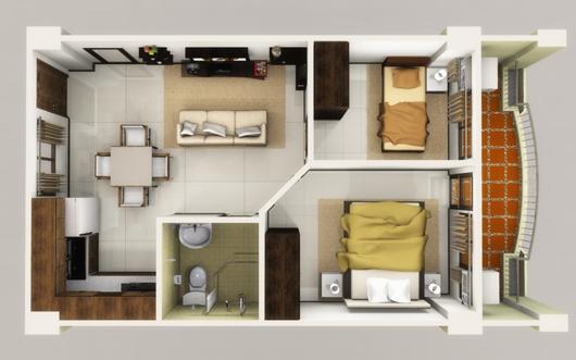 2 Bedroom Unit