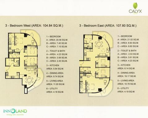 CALYX 3br