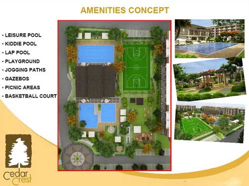 DMCI Cedar Crest Amenities