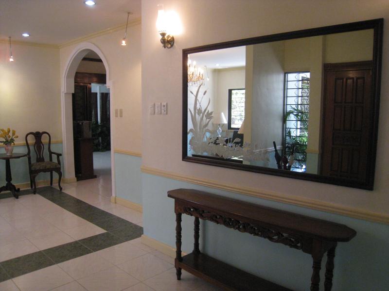 foyer leading to the living room