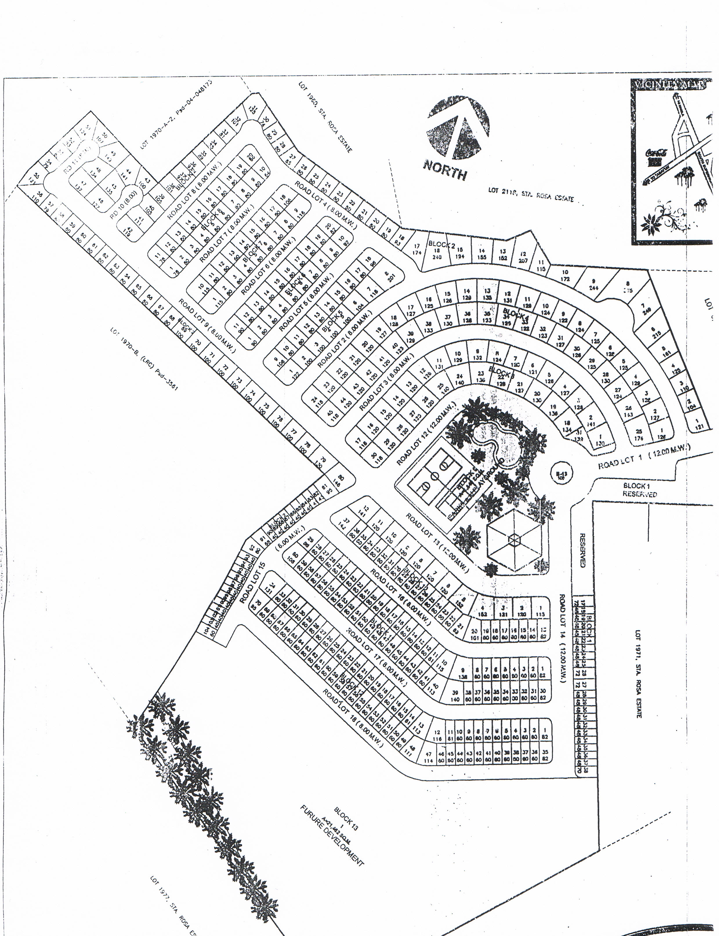 Subd. Map of CSJ