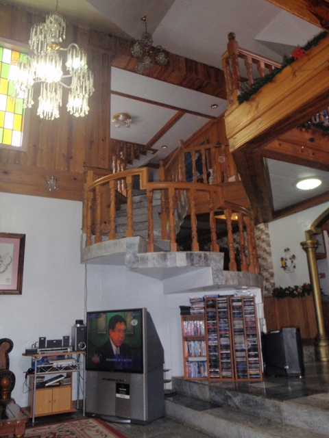 inside house