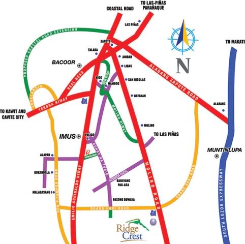 ridgecrest location map