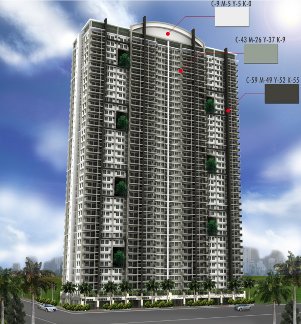 Flair Towers DMCI Mandaluyong Perspective