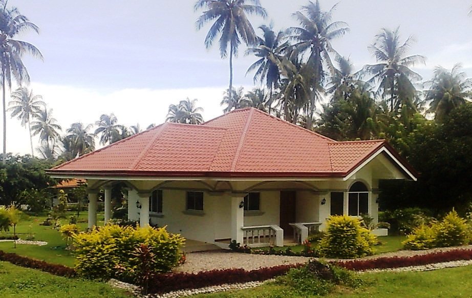 front view of the house