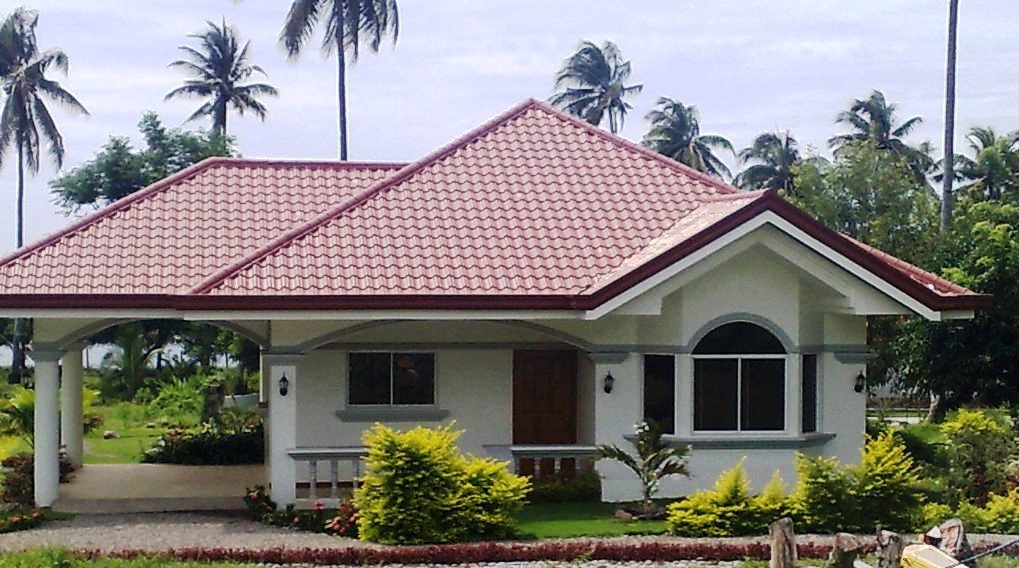 front view of the house